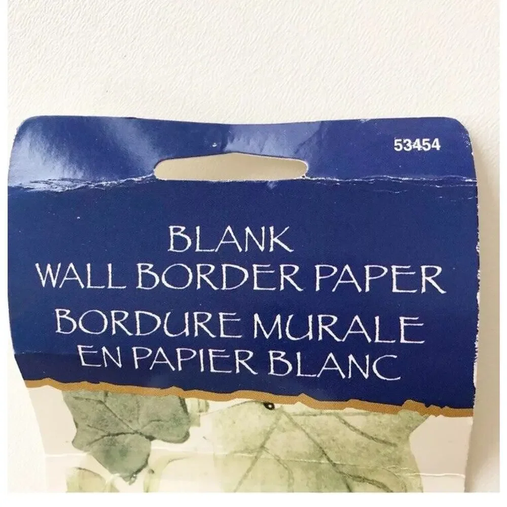 Blank Wall Border Paper 2 Rolls‎ 53454 Plaid Enterprises 15' x 10